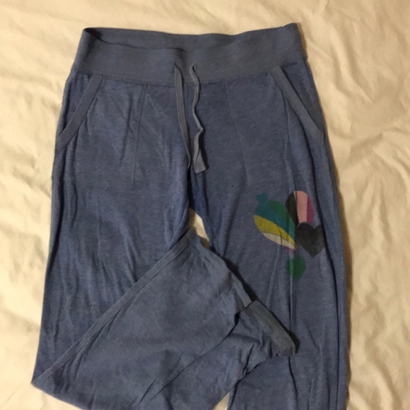VS PINK blue cotton pants - Picture 1 of 1